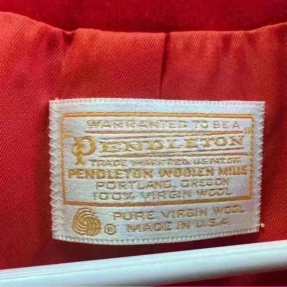 Pendleton Red Blazer - Picture 6 of 6